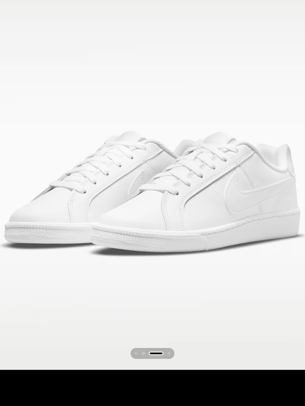 Nike Women's Court Royale All-White Low-Top Sneakers